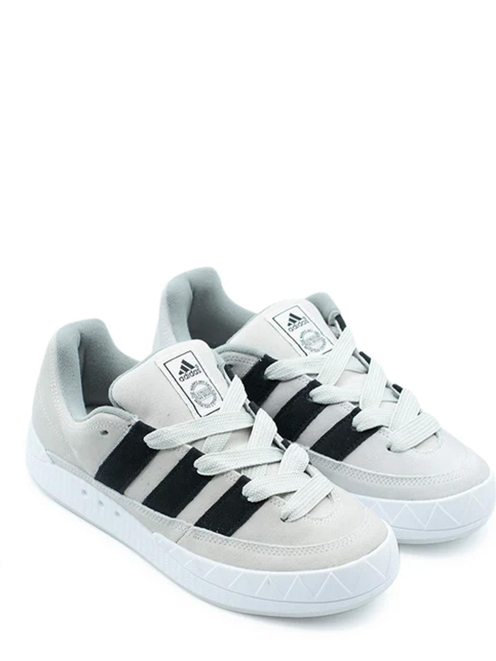 adimatic streetball white black