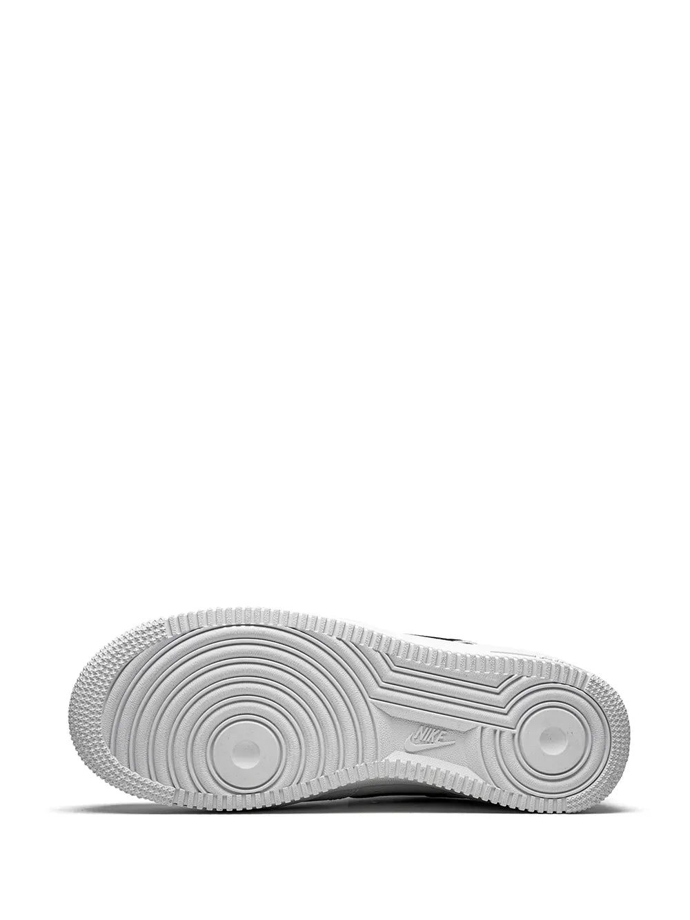 Nik ee Airforce 1 Low white black swoosh