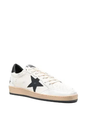 GOLDEN GOOSE BALLSTAR WHITE BLACK