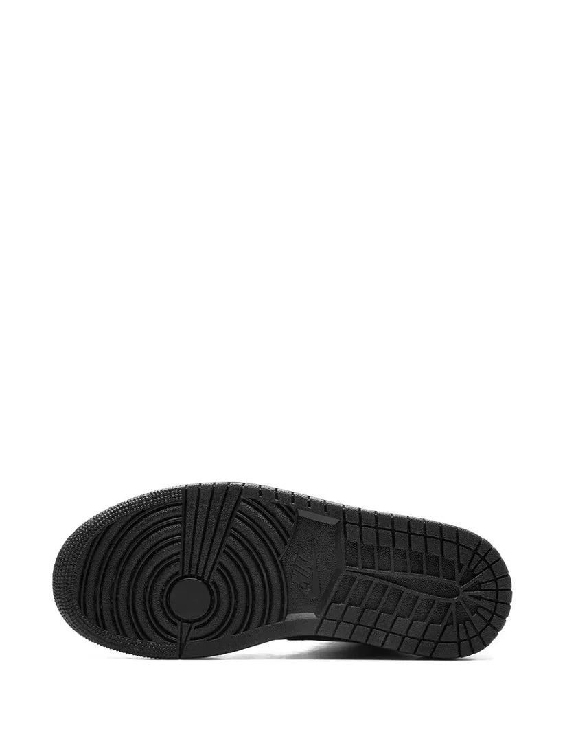 Nik_e Air Jordan 1 Mid Triple Black Fix