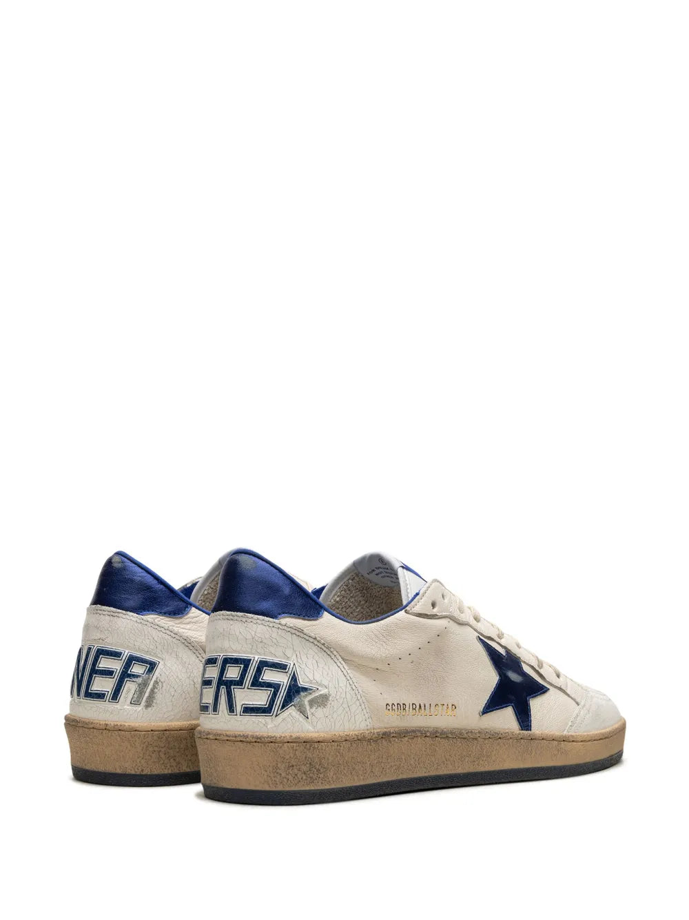 GOLDEN GOOSE BALL STAR LOW WHITE BLUETTE FIX
