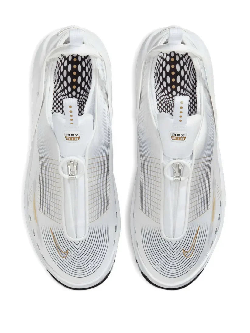 Nikee AirMax Craze White Metallic Gold