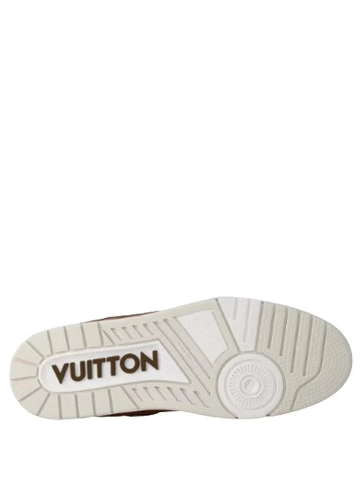 Loui_sVuitton LV Street Style Trainer Mocha FIx