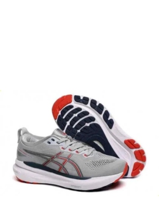 Asicss Gel Kayano 31 Piedmont Grey Fiery Red