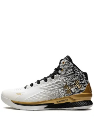 Under Armour stephen curry 1 black gold 070