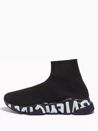 Balenciaga Speed Trainer Graffiti Black