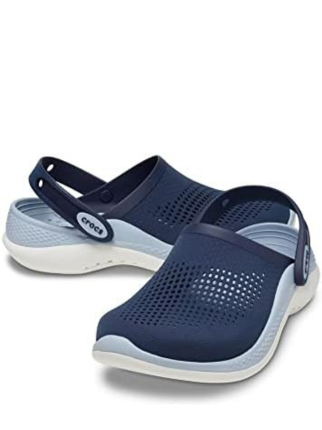 croocs. lite ride 360 clog navy blue
