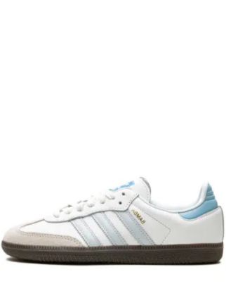 Adida.s Samba Sky Blue Women Leather Quality
