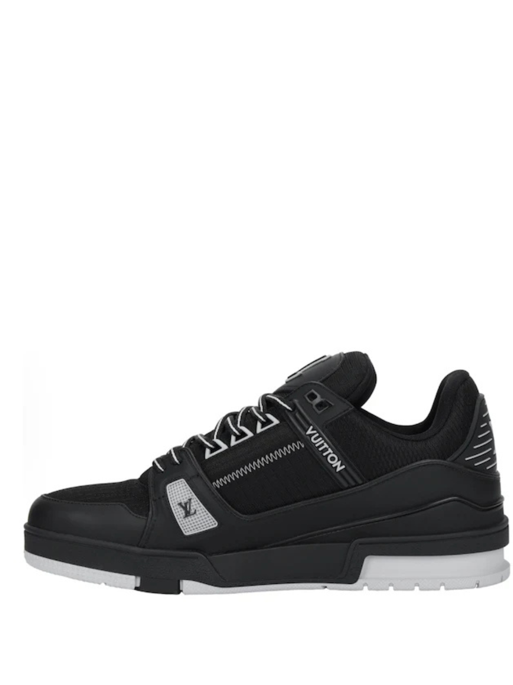 louiss Vuitton LV Trainer Sneakers black grey