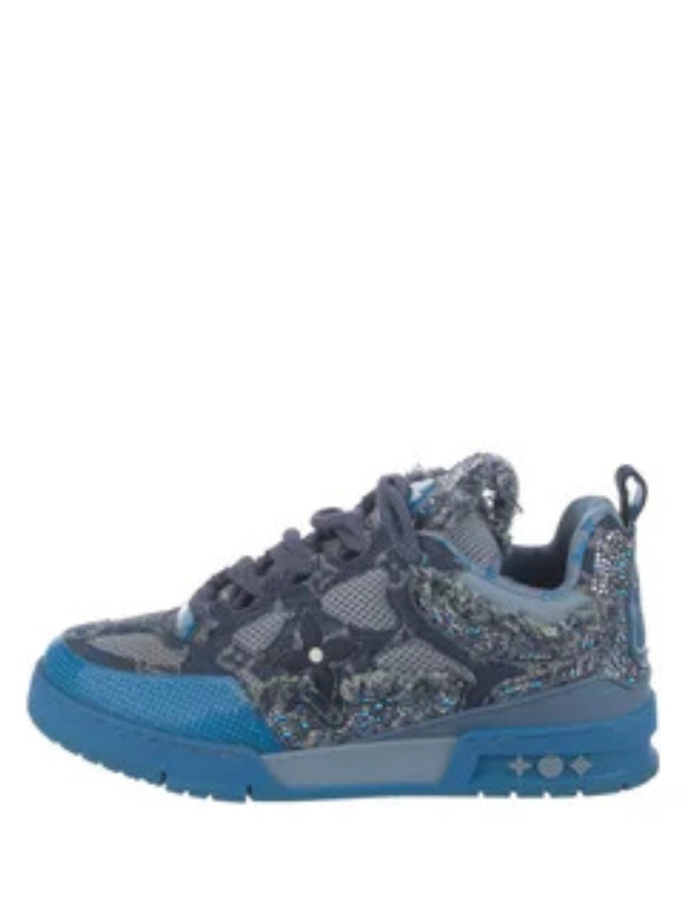 louiss VuittonSkate Trainer Blue Monogra ( fix)