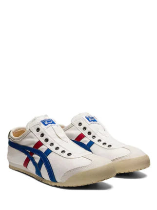 Onitsuk_a Tiger Mexico 66 Slip on white blue red x gold Fix