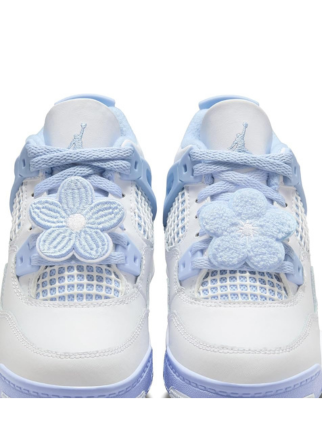 Nik ee Air Jordan 4 Forget Me Not