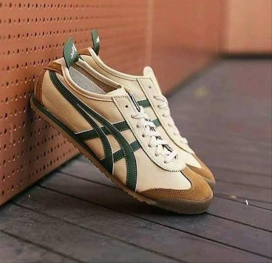 Onitsuka Tiger Mexico 66 Beige Green Grass