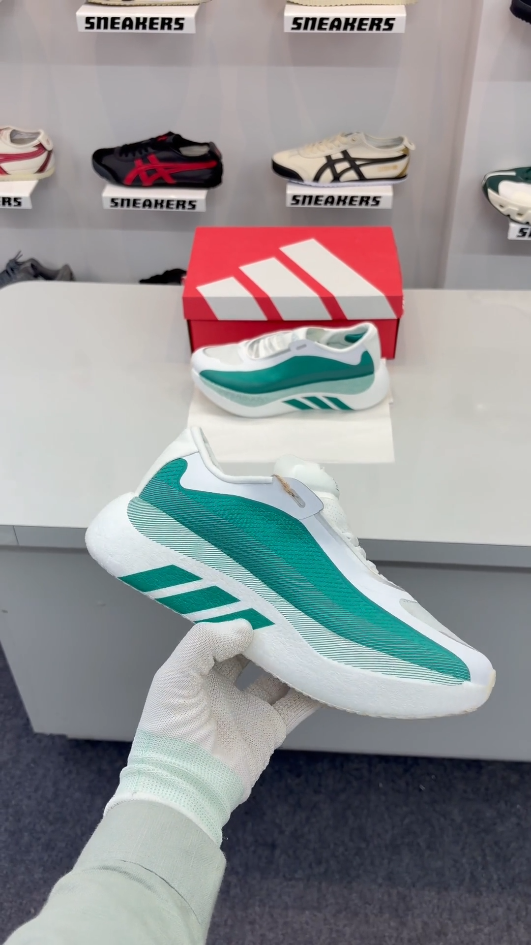 Adidaas Hyperboost edge Equipment Green White Semi UA