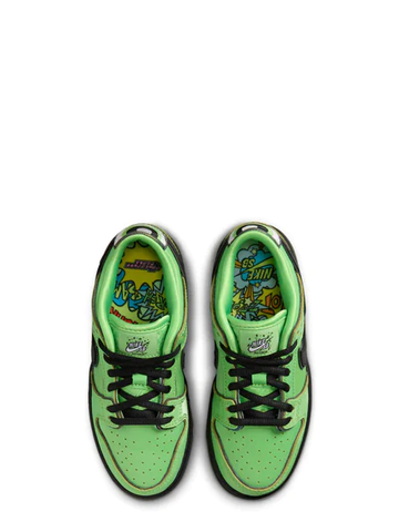 nikee sb dunk low powerpuff buttercup