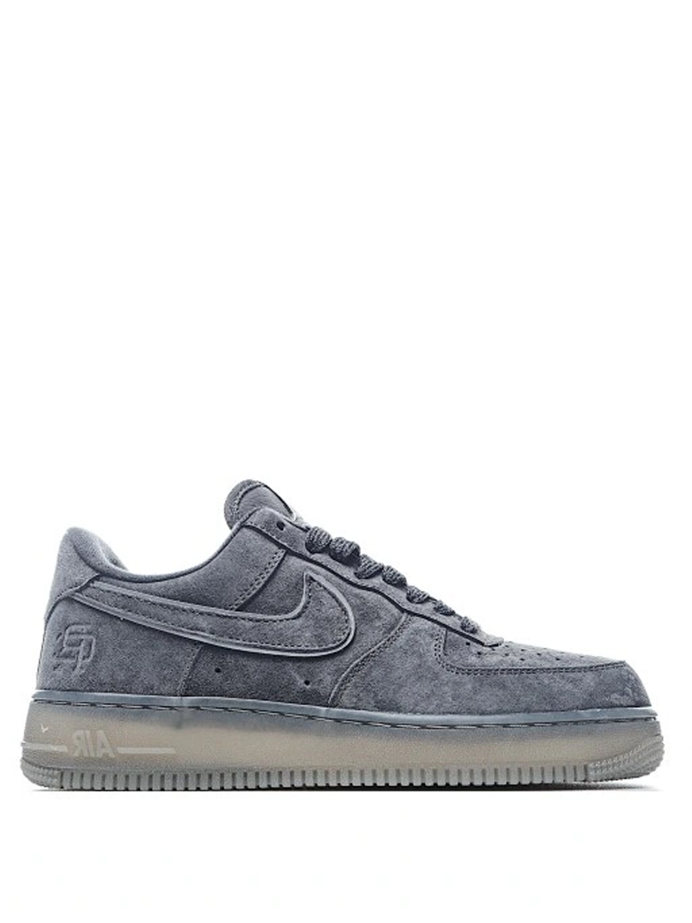 Nike Airforce 1 low reigning champ grey suede