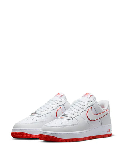 Airforce 1 Low White Red Sale