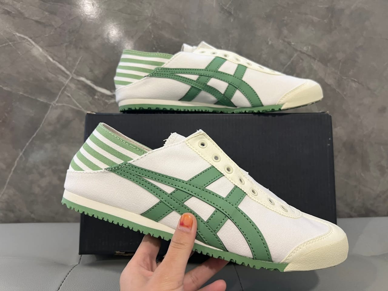 Onitsuka Tiger Mexico 66 Paraty White Green