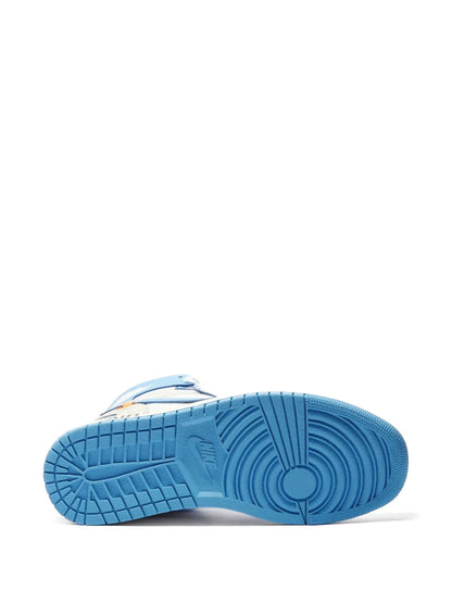 Air Jordan Retro 1 High x OFF W_HITE UNC BLUE