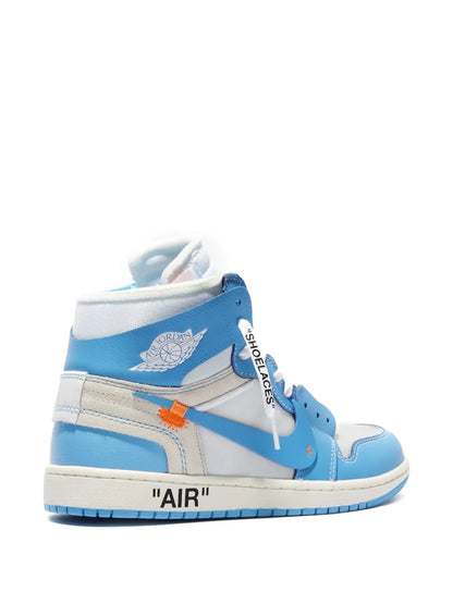 Air Jordan Retro 1 High x OFF W_HITE UNC BLUE
