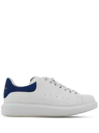 ALEXANDAR MCQUEE.N WHITE BLUE SNEAKERS