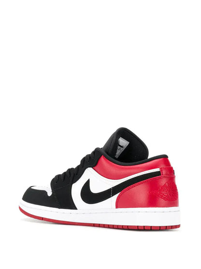 Nik.e Air Jordan 1 Low Black Toe Leather Semi UA