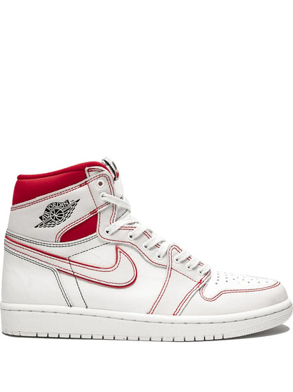 Nik_e Air Jordan 1 Retro High Phantom Gym Red Fix