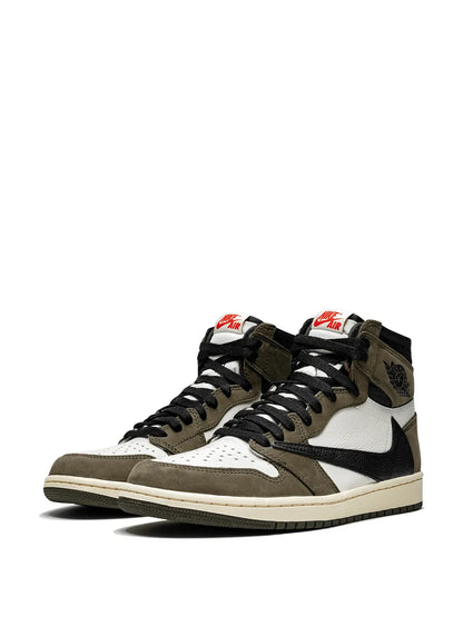 Nikke Jordan Retro 1 High OG Travis Scott Mocha Semi UA