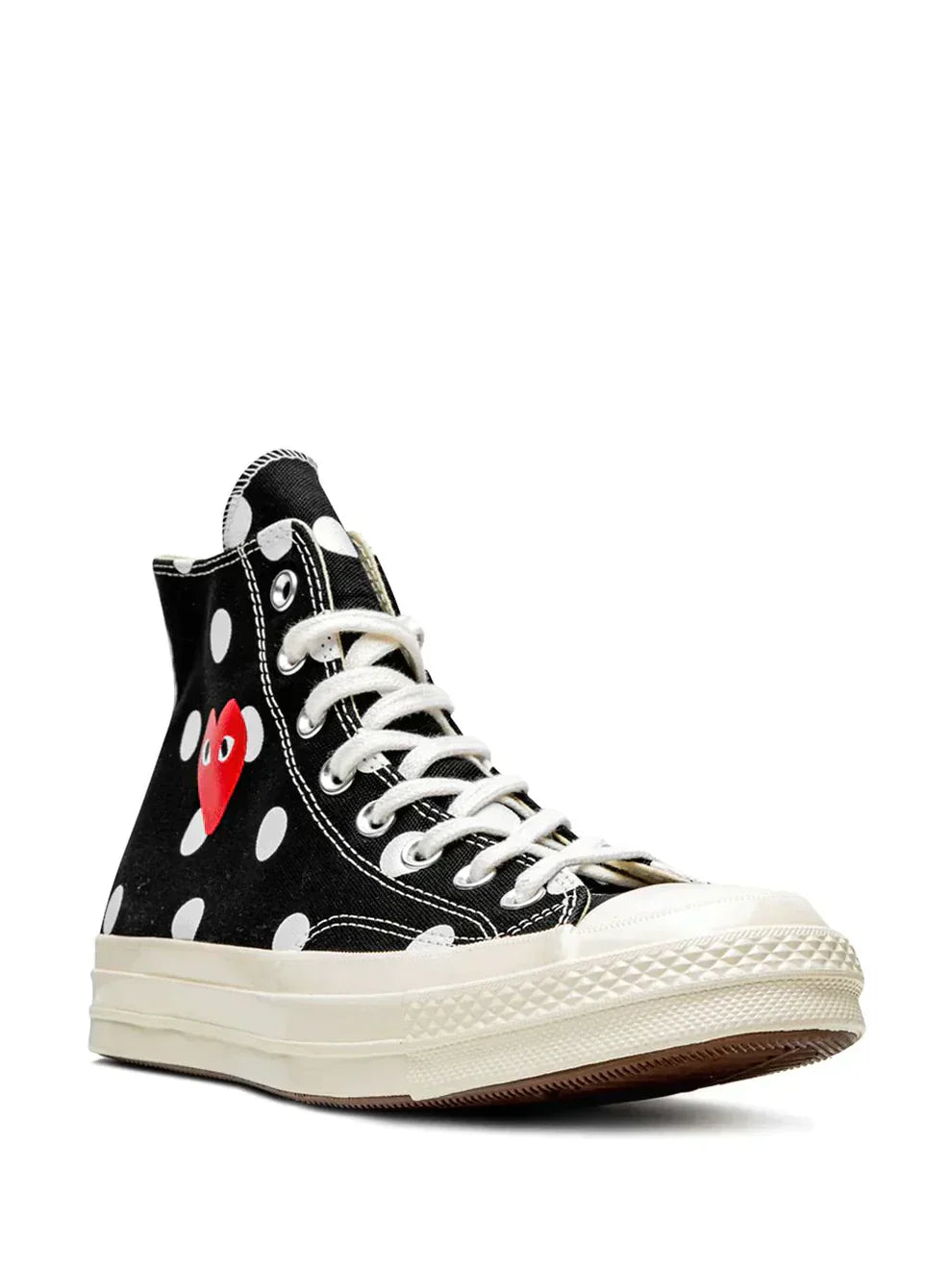 all star comme des gar ons play x chuck 70 high top sneakers Sale