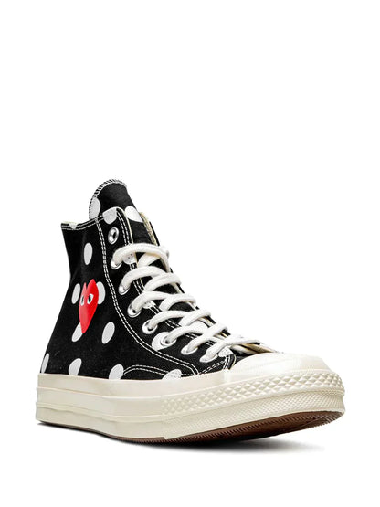 all star comme des gar ons play x chuck 70 high top