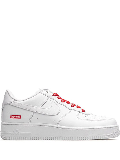 Nik e Airforce 1 x supreme cream red sneakers