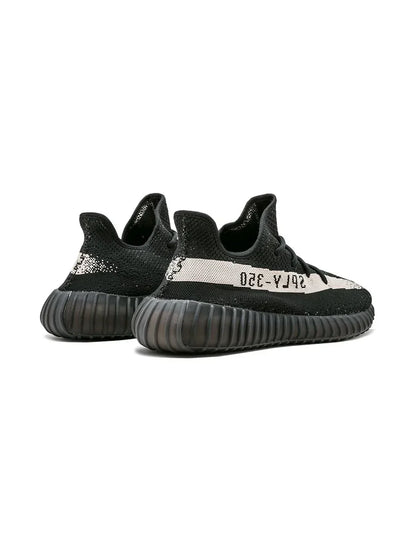 Adida_s YEEZY 350 V2 Black White Semi UA quality with all accessories Fix