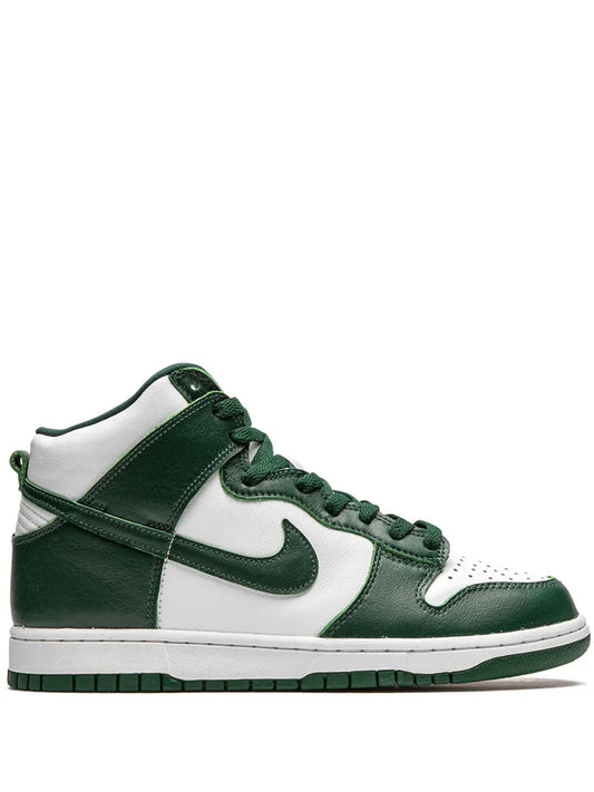 sb dunk high spartan green fix