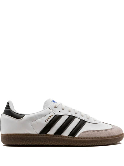ADIDA.S SAMBA WHITE BLACK WITH KEYCHAIN