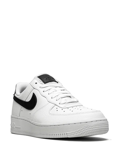 Nik ee Airforce 1 Low white black swoosh
