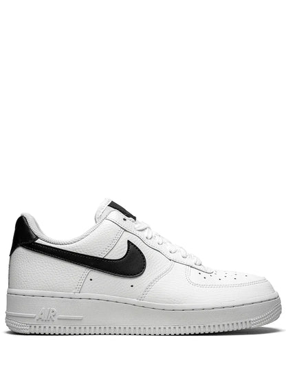Nik ee Airforce 1 Low white black swoosh