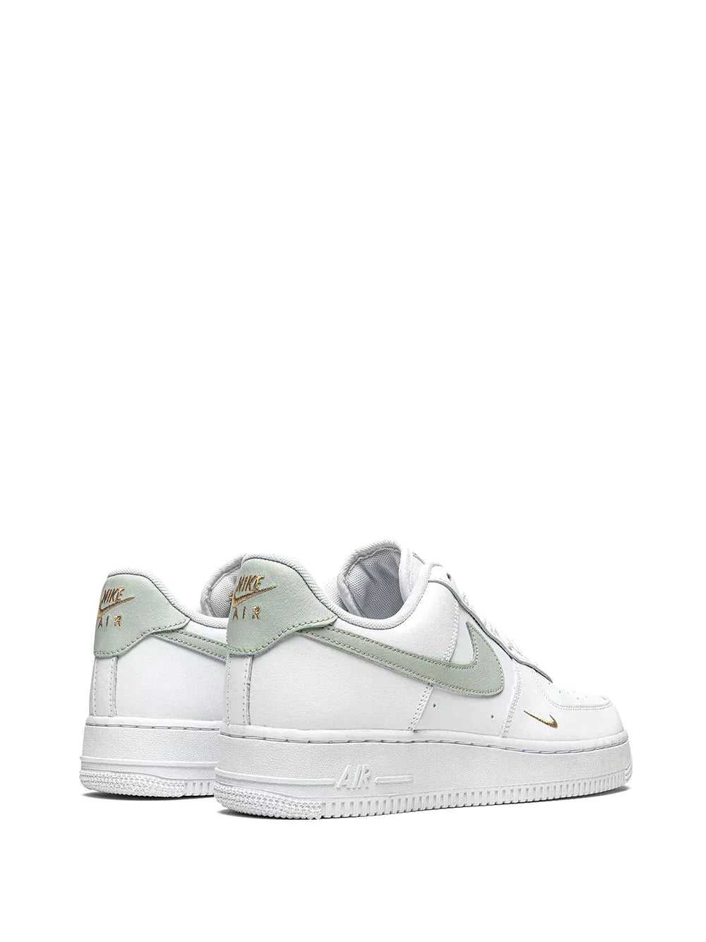airforce 1 07 mini swoosh white grey gold