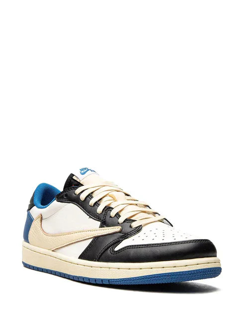 Jordan 1 Low Fragment X Travis Scott Without Plastic Packing Semi UA