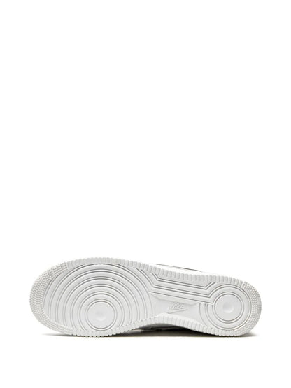 Nikee Airforce 1 Low 07 LV8 Double Swoosh White Metallic Gold