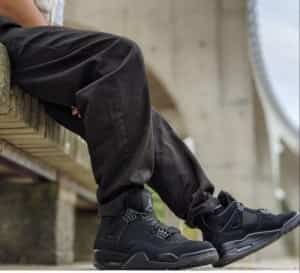 Nike Air Jordan Retro 4 BLACK CAT (SEMI UA)