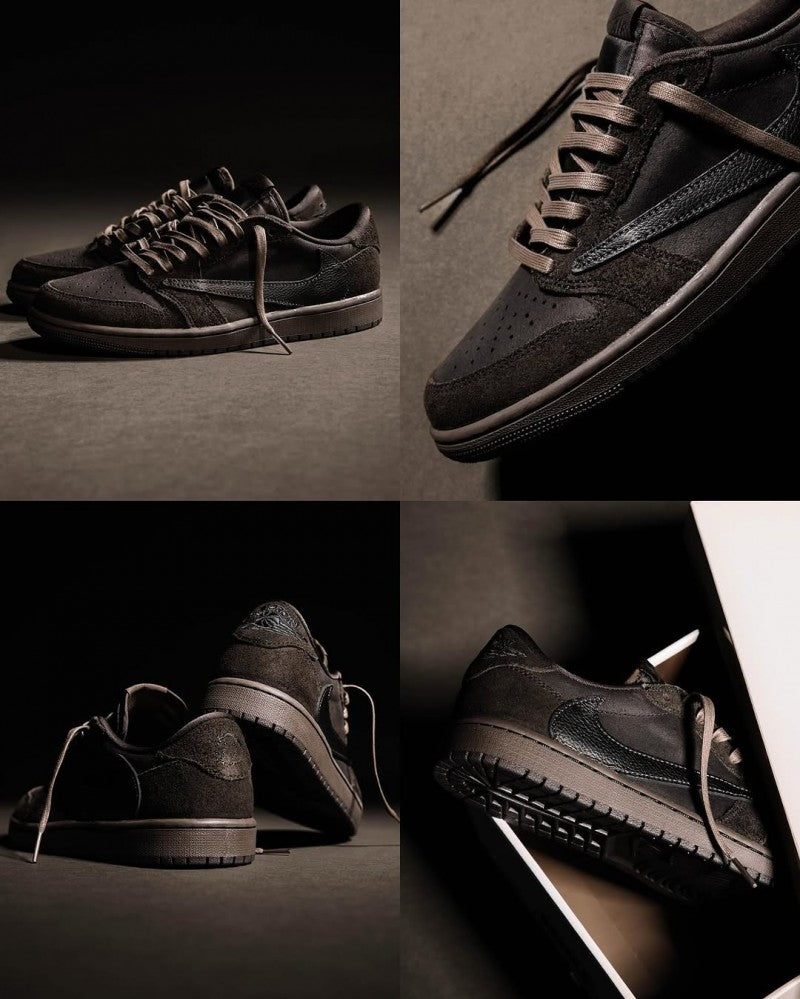 Travis Scott x Air Jordan 1 Low SP Velvet Brown