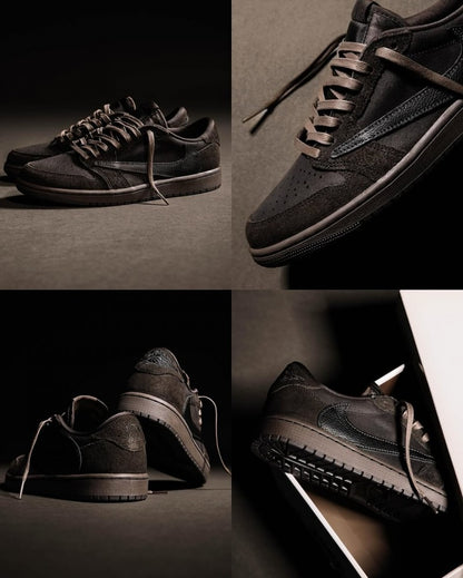 Travis Scott x Air Jordan 1 Low SP Velvet Brown