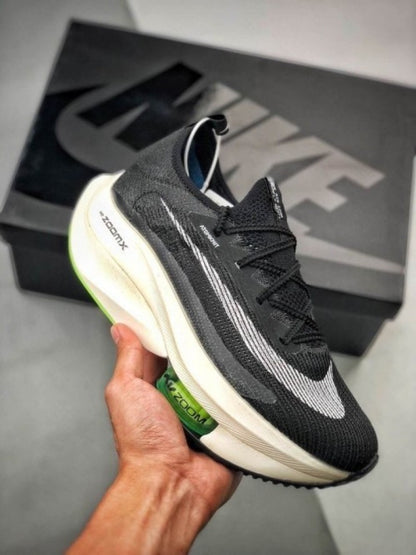 Nike Air Zoom Alphafly BLACK WHITE Running Shoes