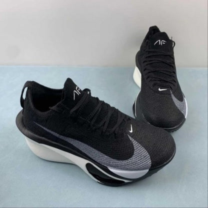 Nike Mens Air Zoom Alphafly 3 Running Shoes BLACK WHITE