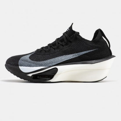 Nike Mens Air Zoom Alphafly 3 Running Shoes BLACK WHITE