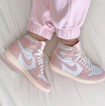 4IR JordAn 1 high washed pink semi