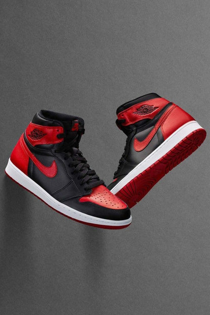 Jordan Retro 1 High Banned Bred toe Sneaker
