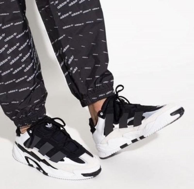 ADIDAS Niteball Low Top BLACK WHITE