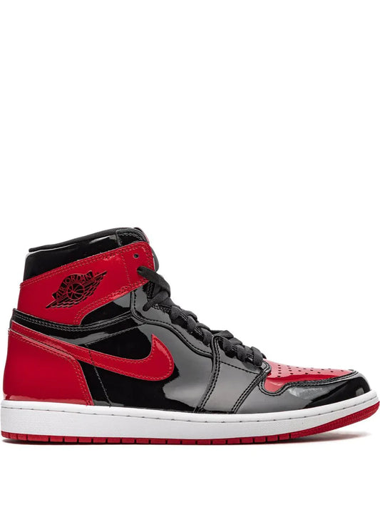 Nik_e Air Jordan Retro 1 Bred Patent UA