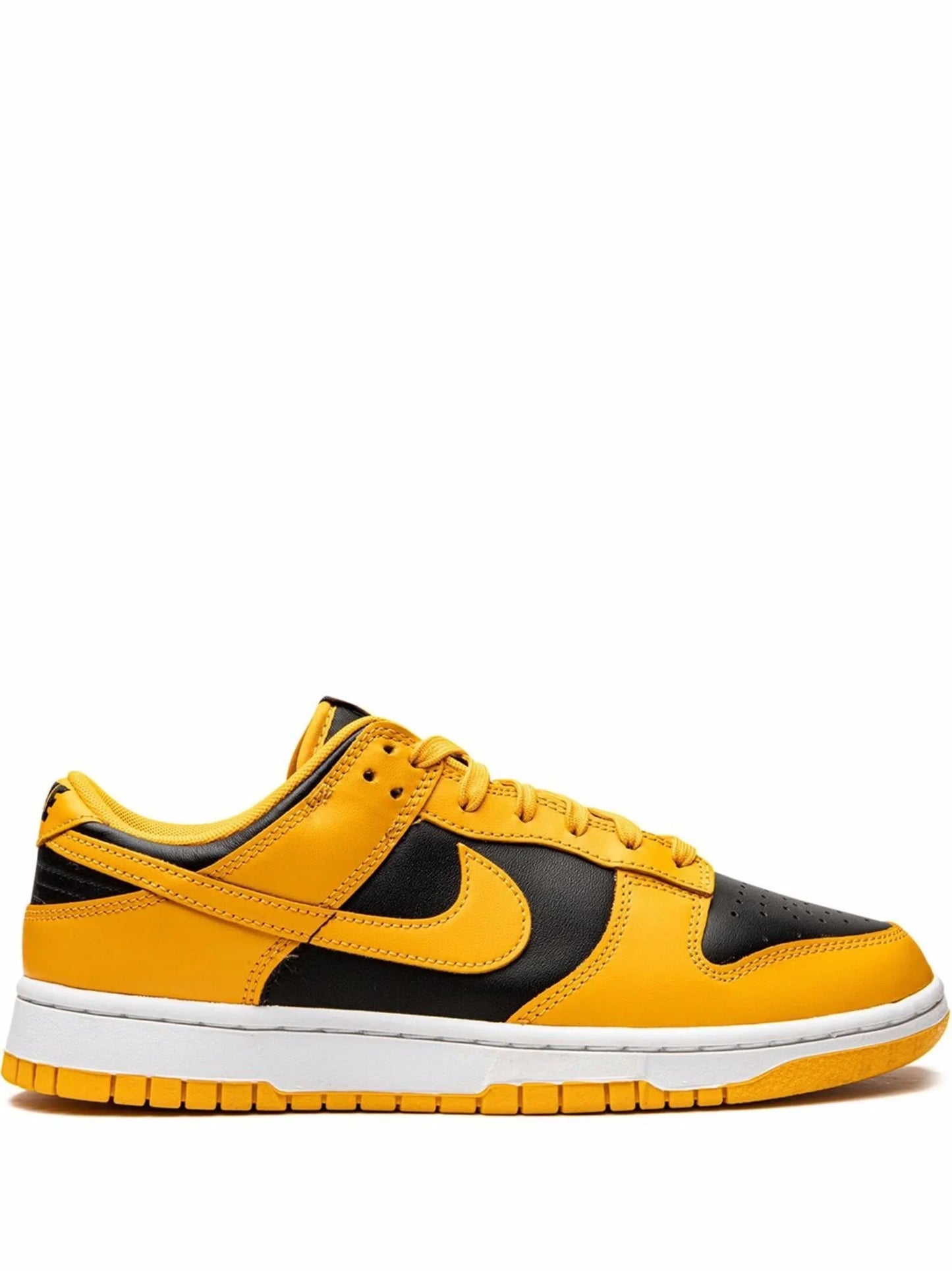 sb dunk low championship goldenrod black white